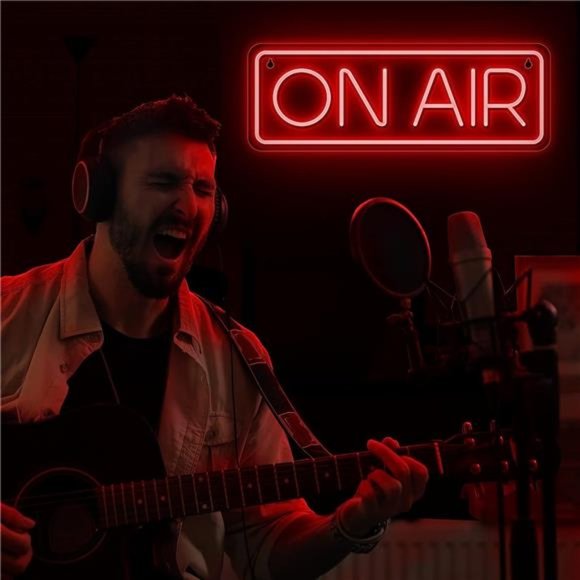 On Air Sign - Live On Air Neon Sign for Twitch, Tiktok, Youtube Streamers/Gamers - Picture 3 of 6